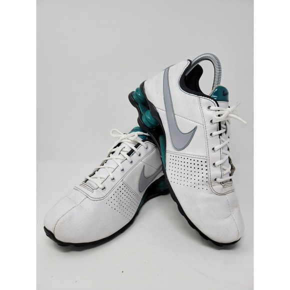 Nike Other - Rare Nike Shox Deliver Mens White Leather Athletic Training Shoe size 6 EUR 38.5